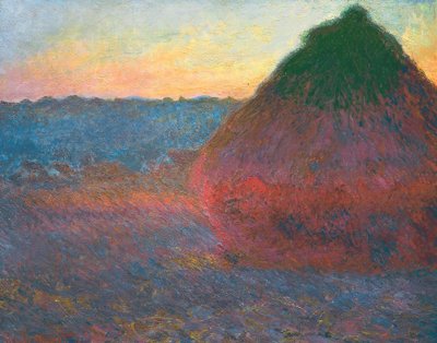 Heuhaufen von Claude Monet