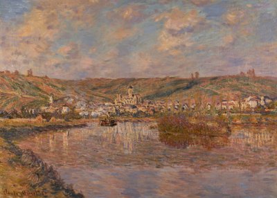 Später Nachmittag, Vetheuil von Claude Monet