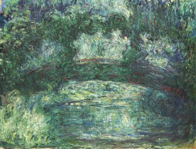 Die Japanische Brücke, 1918-1924 von Claude Monet