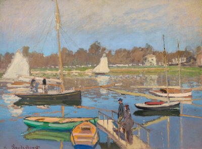 Das Becken von Argenteuil von Claude Monet