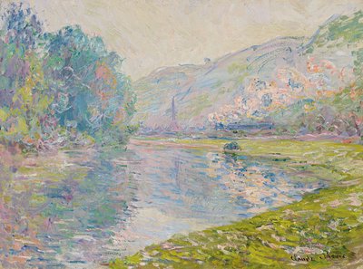 Der Zug in Jeufosse von Claude Monet