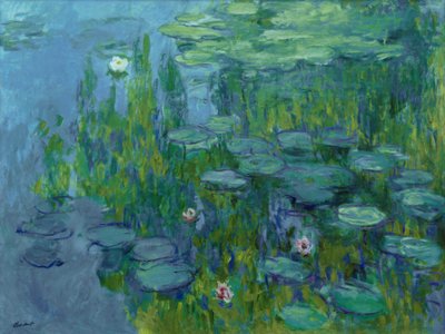 Seerosen von Claude Monet