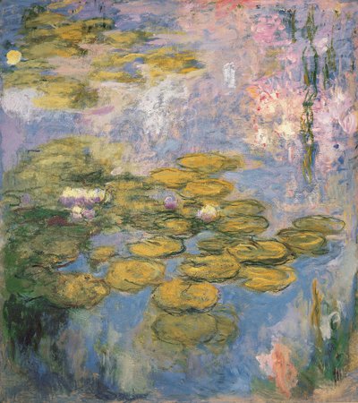 Seerosen, 1916-19 von Claude Monet