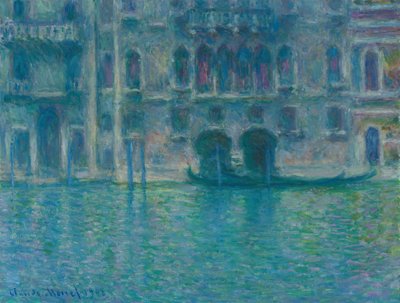 Palazzo da Mula, Venedig, 1908 von Claude Monet