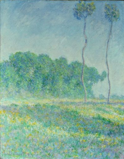 Frühlingslandschaft von Claude Monet