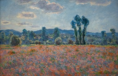 Mohnfeld von Claude Monet