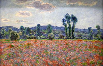 Mohnfeld, 1887 von Claude Monet