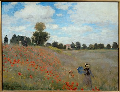 Mohnfelder bei Argenteuil von Claude Monet