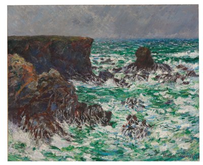 Port-Coton: Der Löwe, 1886 von Claude Monet