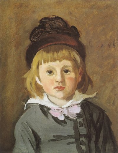 Porträt von Jean Monet, ca. 1872 von Claude Monet