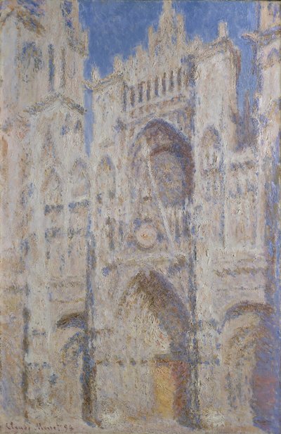 Kathedrale von Rouen: Das Portal (Sonnenlicht), 1894 von Claude Monet
