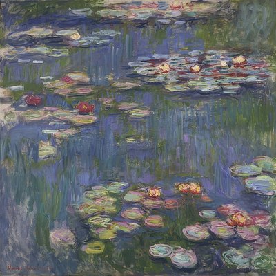 Seerosen von Claude Monet