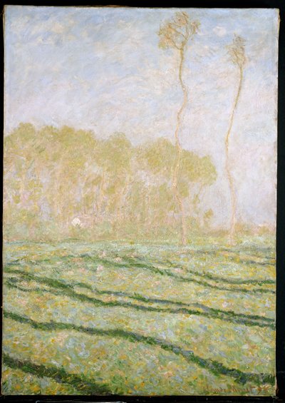 Frühlingslandschaft in Giverny, 1894 von Claude Monet