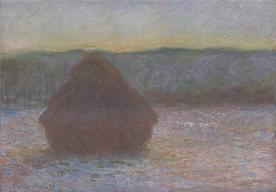 Getreidestapel von Claude Monet