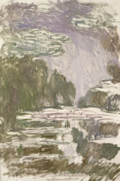 Studie für die Seerosen, 1907 von Claude Monet