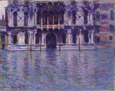 Der Contarini-Palast, 1908 von Claude Monet