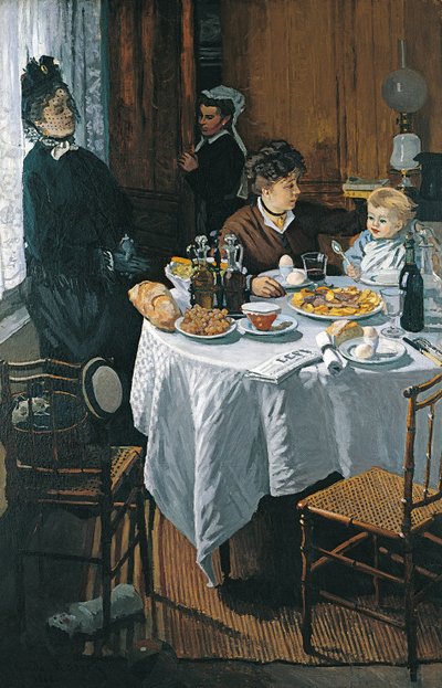 Das Mittagessen von Claude Monet