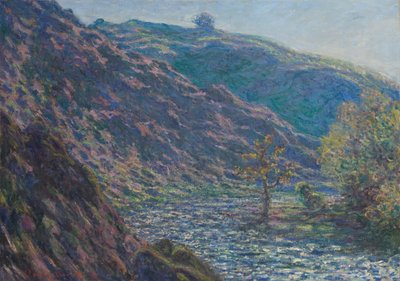 Der Fluss Petite Creuse, 1889 von Claude Monet