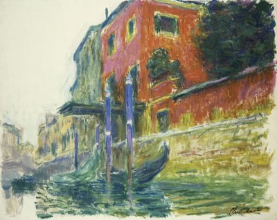 Das rote Haus; La Maison Rouge, 1908 von Claude Monet