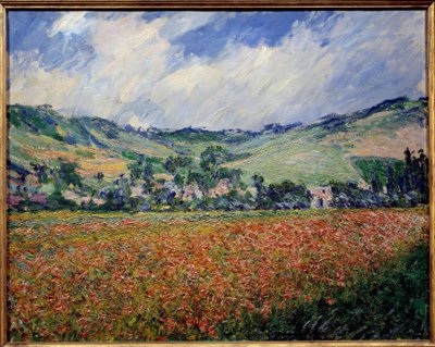 Das Mohnfeld von Claude Monet