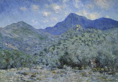 Valle Buona, in der Nähe von Bordighera von Claude Monet