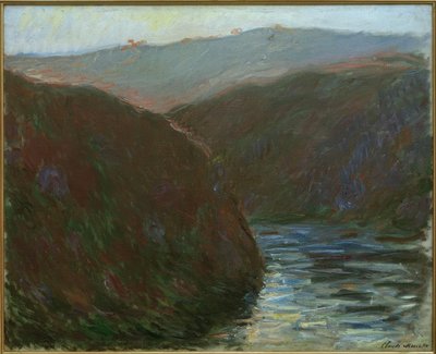 Tal der Creuse, Abendstimmung von Claude Monet