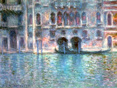 Venedig, Palazzo Da Mula von Claude Monet