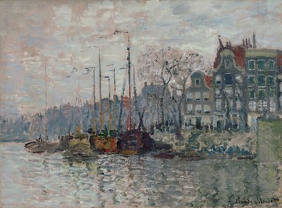 Ansicht von Amsterdam von Claude Monet