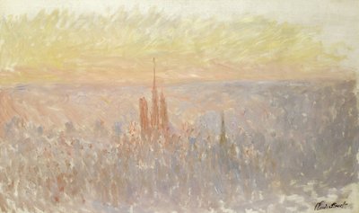 Blick auf Rouen von Claude Monet