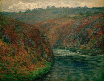 Ansicht von Creuse, dunkles Wetter von Claude Monet