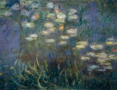 Seerosen (Detail) von Claude Monet