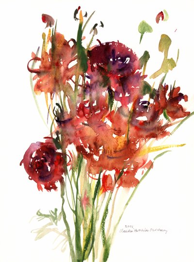 Ranunkeln, 2001 von Claudia Hutchins Puechavy