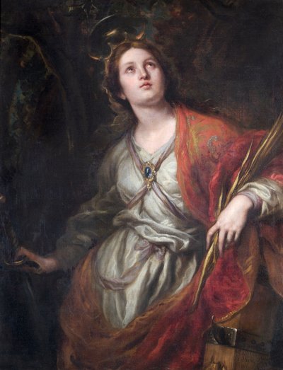 Heilige Katharina von Alexandria von Claudio Coello