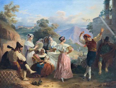 Traditioneller Tanz von Consalvo Carelli
