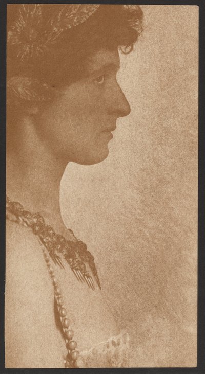 Seitenprofil einer Frau von Constant Puyo