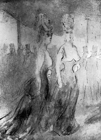 Deux Élégantes von Constantin Guys