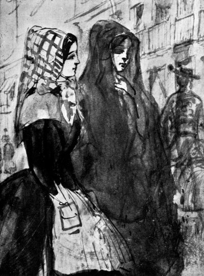 Zigeuner, 19. Jahrhundert, 1930 von Constantin Guys
