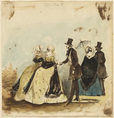 Hyde Park von Constantin Guys