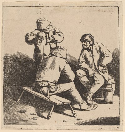 Die drei Trinker von Cornelis Pietersz Bega