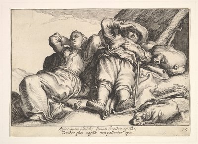 Freuden der Beschäftigung von Cornelis Bloemaert
