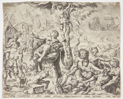 Die Sintflut von Cornelis Cort