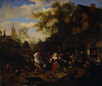 Ein Kermess, 1697 von Cornelis Dusart