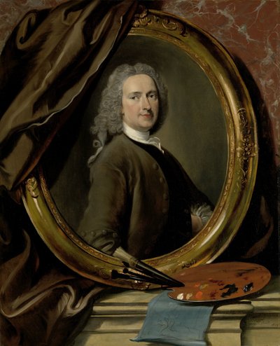 Selbstporträt von Cornelis Troost