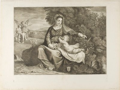 Madonna und Kind von Cornelis Visscher
