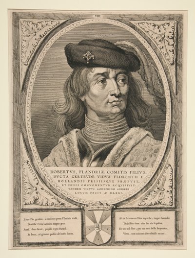 Robertus, Sohn des Grafen von Flandern von Cornelis Visscher