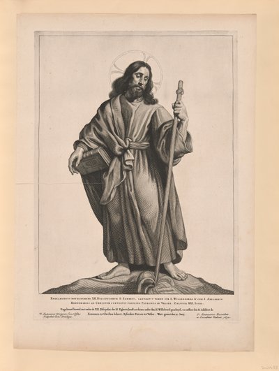 Heiliger Engelmundus von Cornelis Visscher