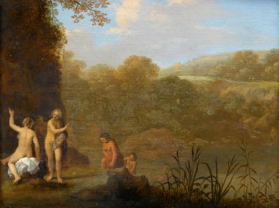 Badende Mädchen von Cornelis van Poelenburch