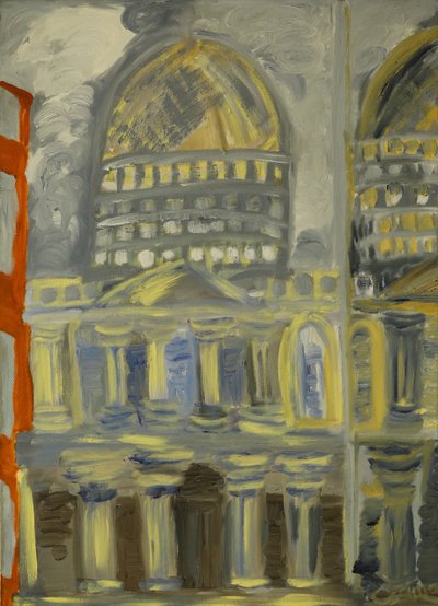 St. Pauls Kathedrale reflektiert von Cosima Duggal