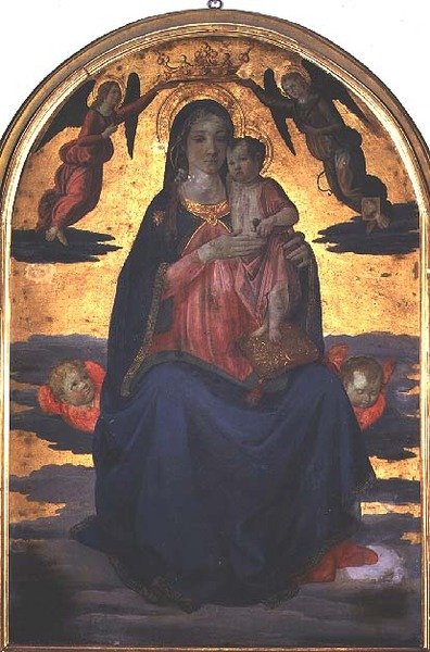 Madonna und Kind von Cosimo Rosselli