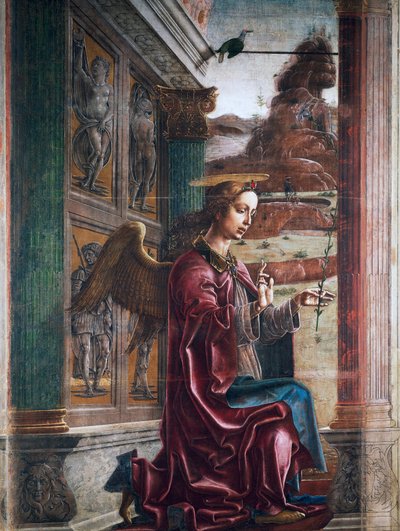 Engel (Detail) von Cosimo Tura